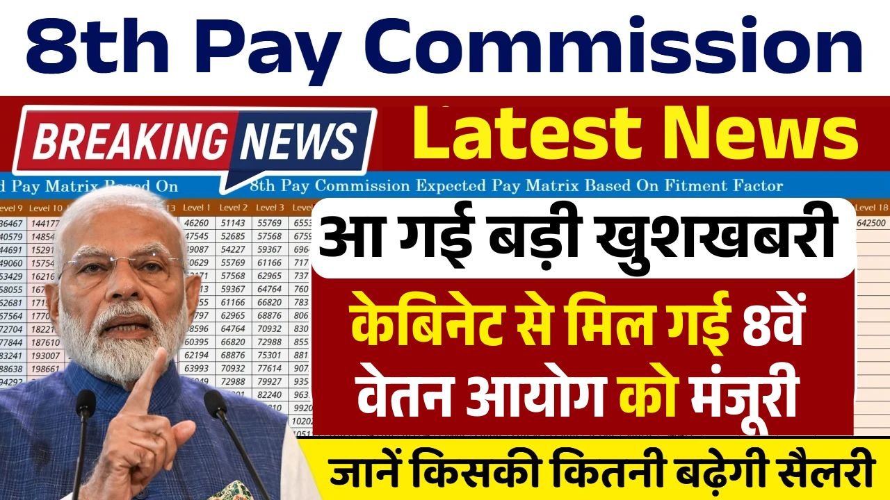 8th Pay Commission Latest News