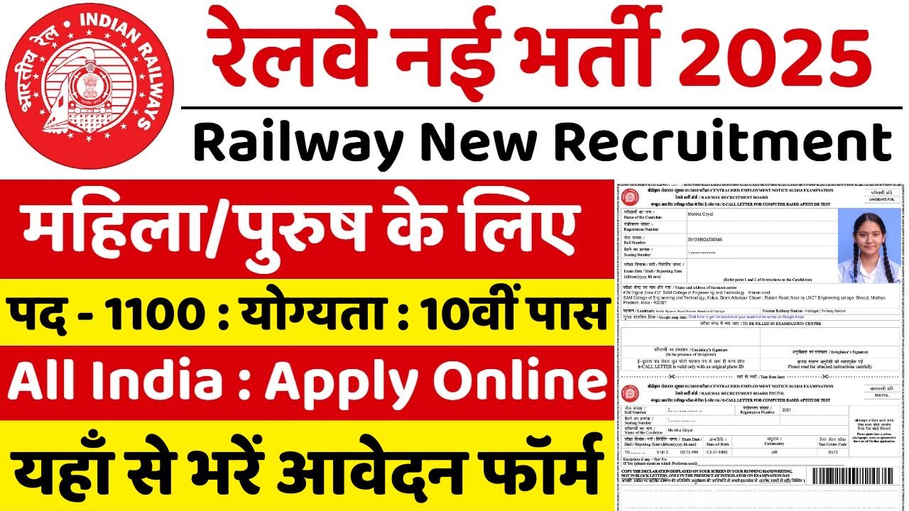 Railway Vacancy 2025